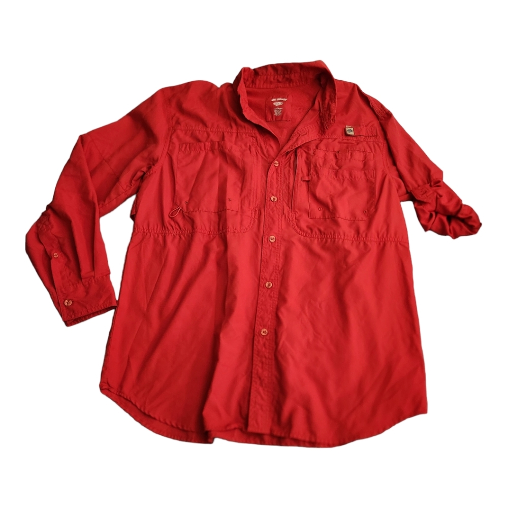 Reel Legends Mens Boating Shirt